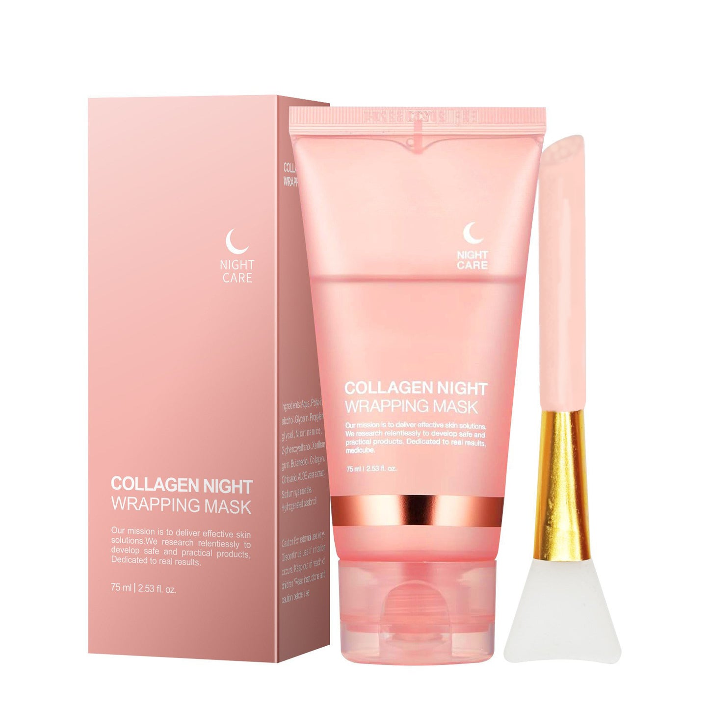 Mascarilla despegable de colágeno Night Crystal